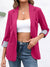 Variant image for Dames Zwarte Blazer Open Voorkant Hoogwaardige Stof-55