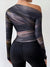 Dames Longsleeve T-shirt Casual Katoenmix Elegant-4