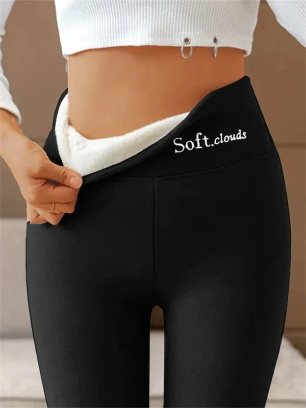 Dames Sportlegging Fleece Thermo Comfortabel en Warm 6
