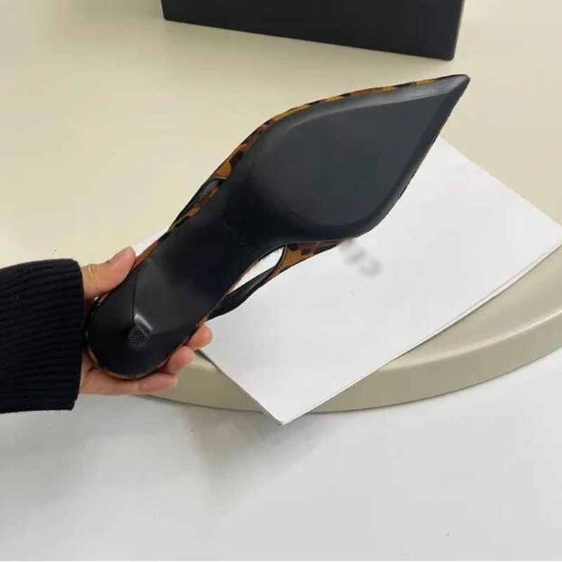 Luipaard Puntige Hakken