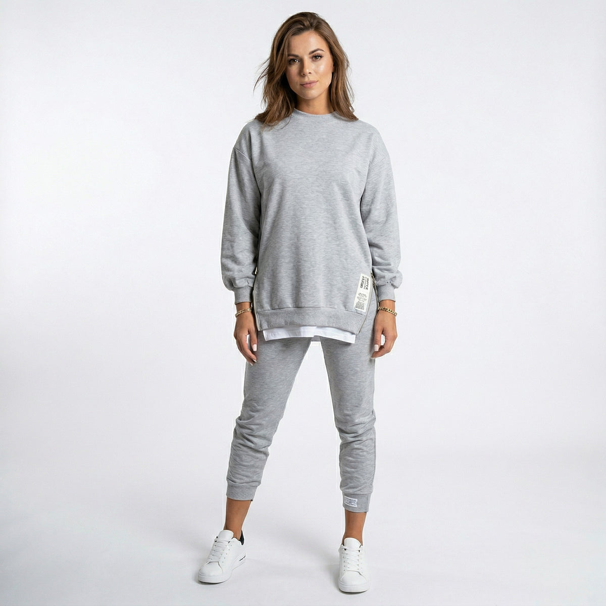 Dames Loungewear Set Comfortabele Twee-delige Outfit
