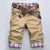 Variant image for Heren Korte Broek Cargo Stijl 100% Katoen Met Praktische Zakken-1