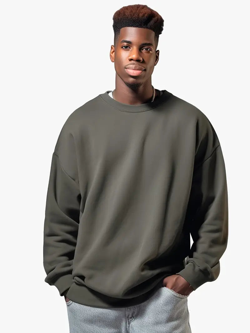 Variant image for Mannen Trui Casual Cirkelvormig Katoen-17