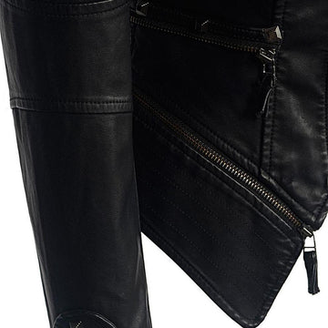 Dames Leren Jasje Elegante Stijl Premium voor Casual en Formele Outfits-3
