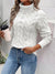 Variant image for Dames Turtleneck Trui Kabelpatroon 100% Acryl Comfortabele Hoge Kraag-25