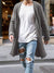 Variant image for Heren Cardigan Tijdloos Gebreid Comfortabel Materiaal-1