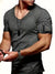 Variant image for Heren T-Shirt V-Hals Casual 100% Katoen-9