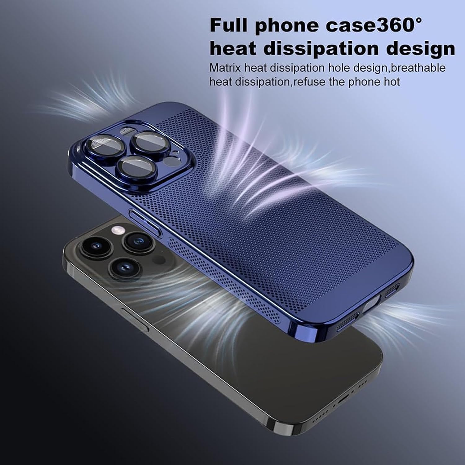 Dames iPhone Hoesje Zwart Elegant Galvaniseerd Warmteafvoer 0,4 mm Ergonomisch-1