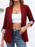 Variant image for Dames Zwarte Blazer Open Voorkant Hoogwaardige Stof-15