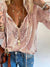 Variant image for Witte Blouse Dames Unieke Stijl Met Puntige Details Katoen-10