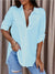 Variant image for Dames Blouse Casual V-hals Luchtig Katoen-19