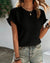 Variant image for Dames T-shirt Casual Zomer 100% Katoen-17