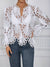 Dames Asymmetrische Blouse Met Uitsnijdingen Hoogwaardige Stof-5