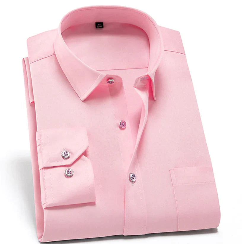 Variant image for Heren Shirt Rimpelvrij Stretchmateriaal Modern Comfort-25