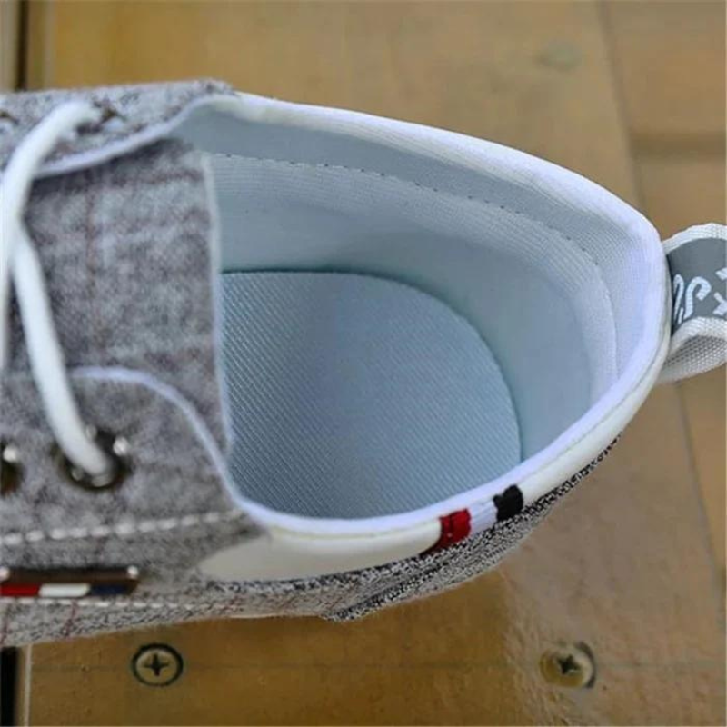 Canvas casual herensneakers