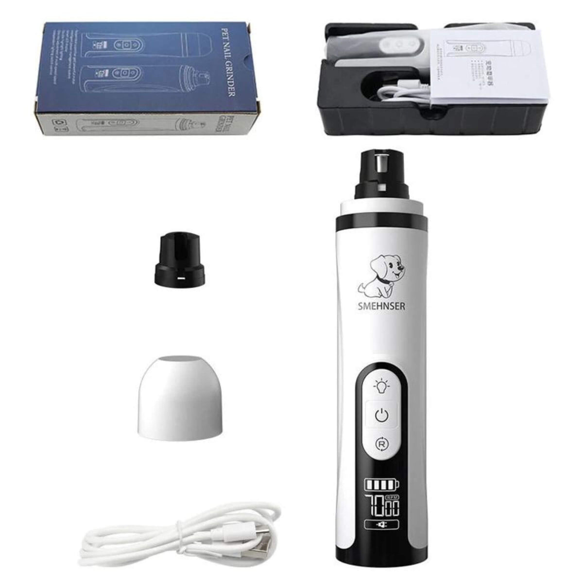 Huisdier's Elektrische LED Nagelknipper