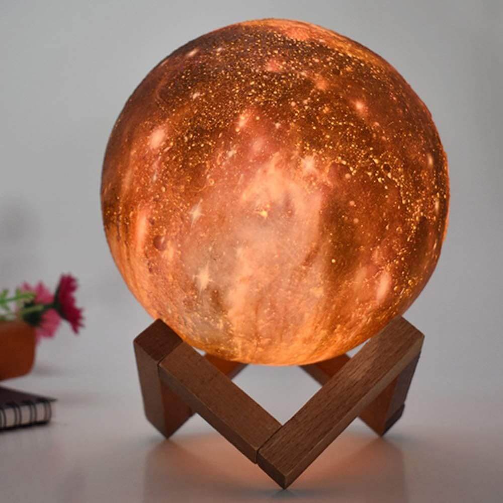 Meerkleurige 3D Maanlamp