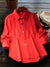 Dames Shirt Casual Katoen Comfortabele Pasvorm voor Voorjaar en Herfst-2