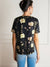Dames Blouse Bloemendruk Lente Losse Pasvorm Zacht Katoen-6