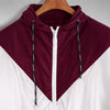 Tweekleurige Windbreaker Jas