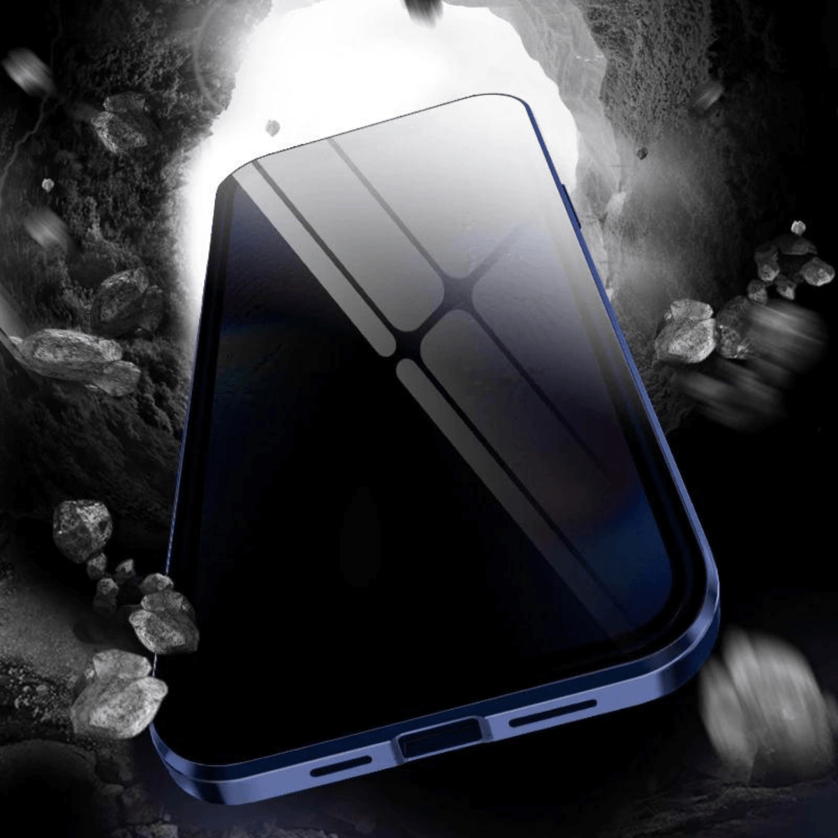 Anti-Gluur Magnetische Telefoonhoes