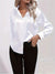 Variant image for Dames Shirt Lange Mouwen Knoopbalk Katoenmix-1