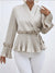 Dames Blouse Satijn Elegante Stijl Luxe Comfortabele Pasvorm-2