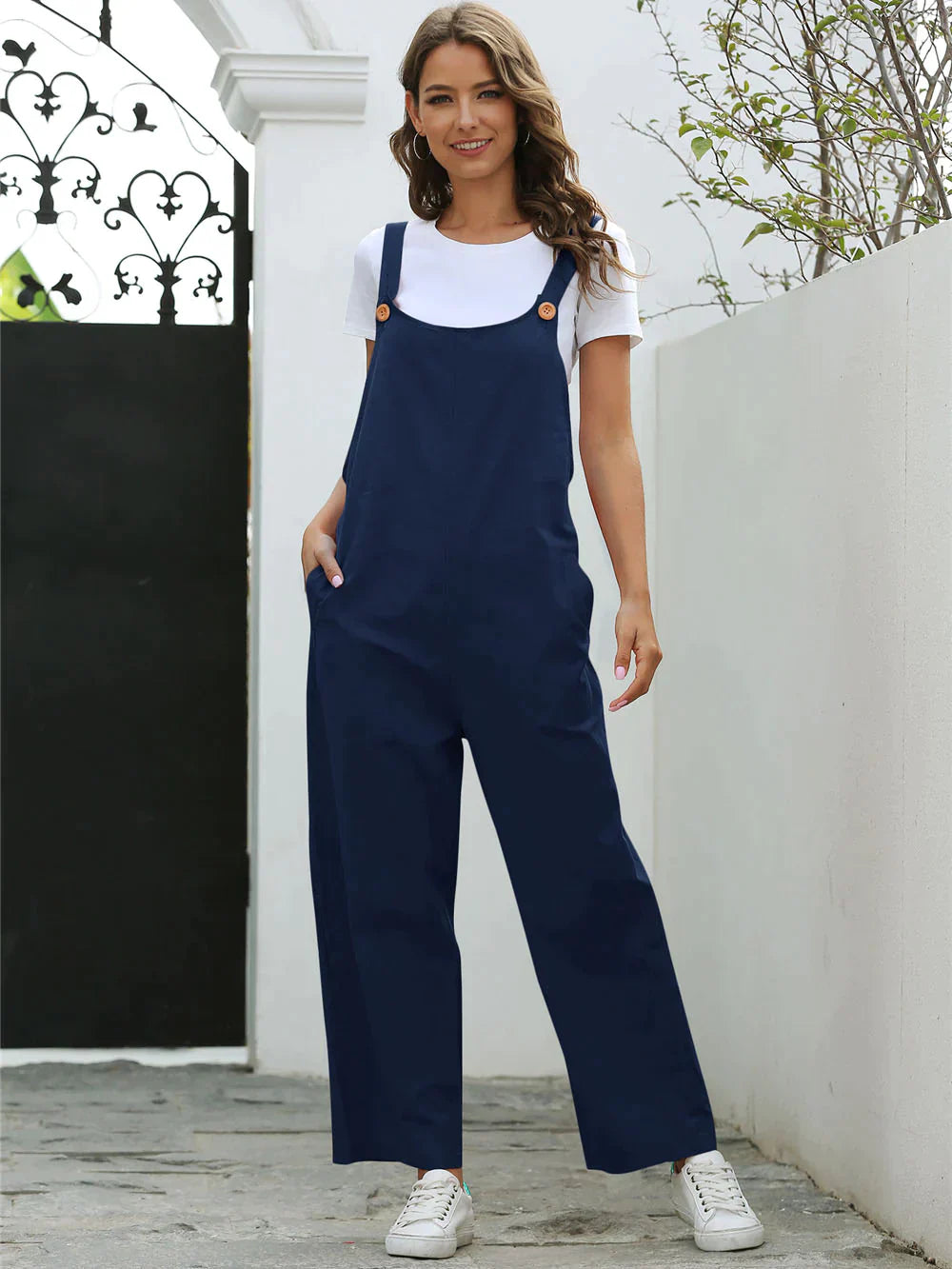 Variant image for Dames Jumpsuit Luchtig Casual Ademend Materiaal-13