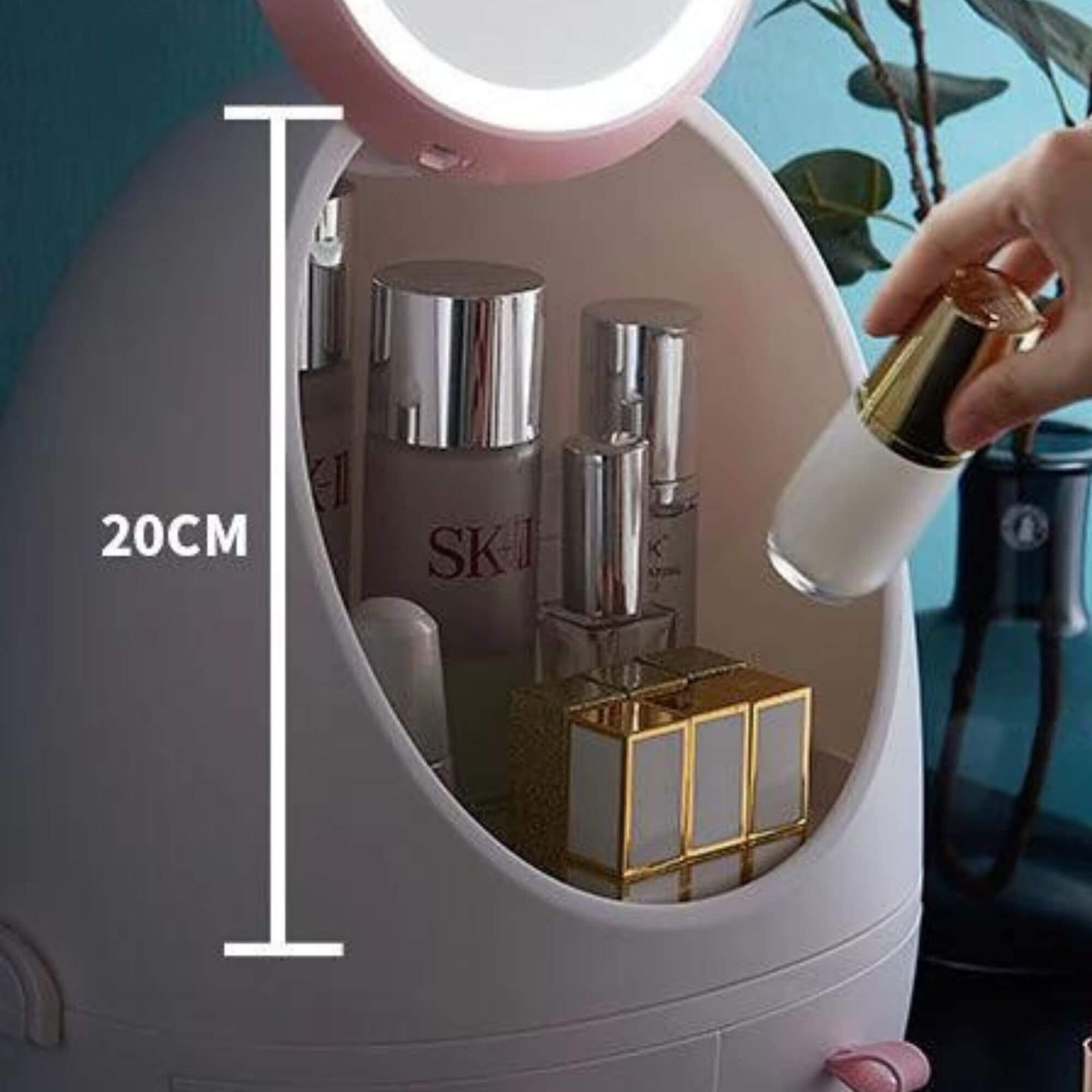 LED Spiegel Cosmetica-organizer