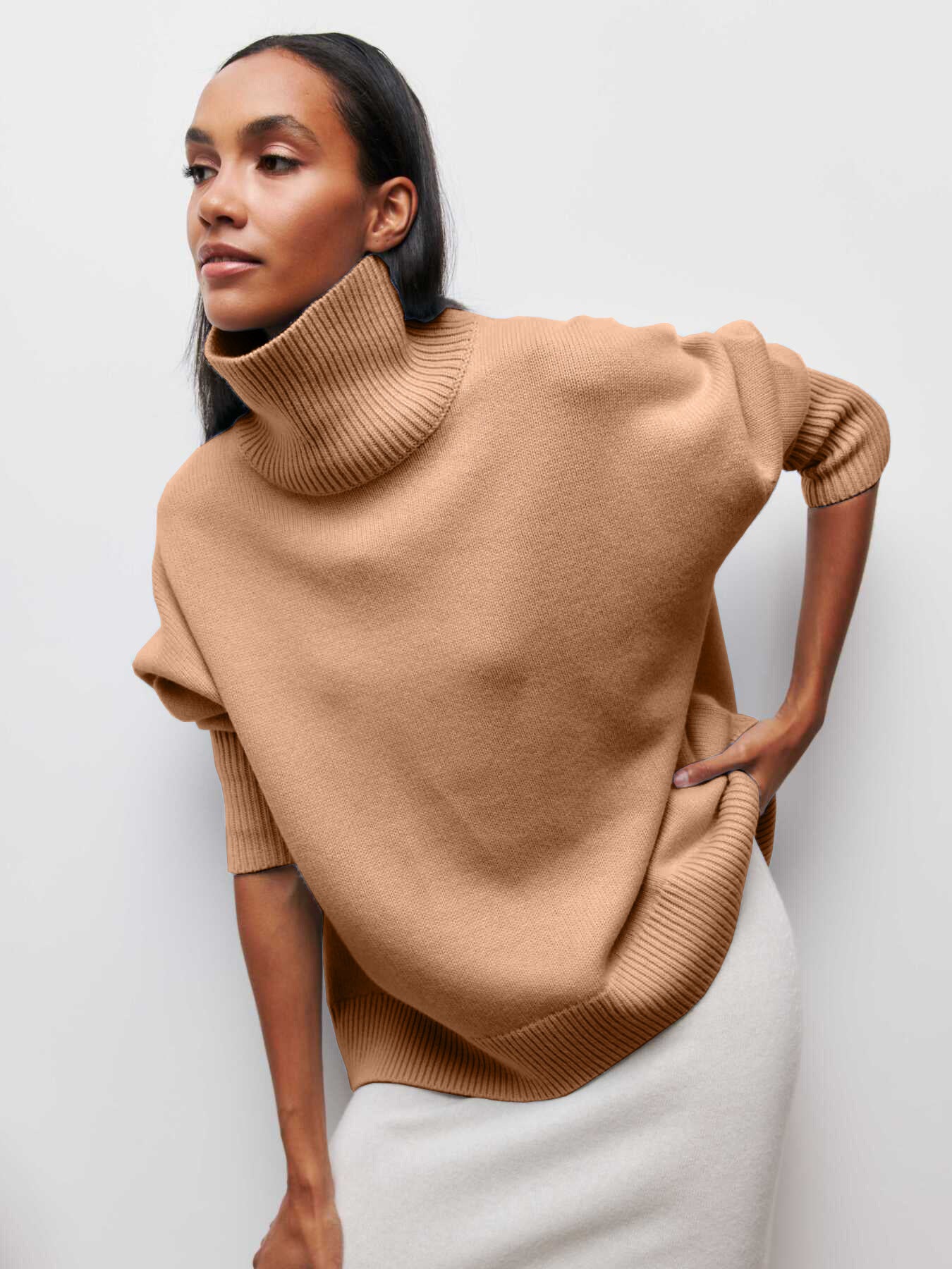Variant image for Dames Gebreide Trui Casual 100% Acryl Comfortabel-19