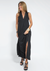 Variant image for Dames Lange Jurk Elegante Zomerstijl Katoen Maxi Jurk voor Zomer-2