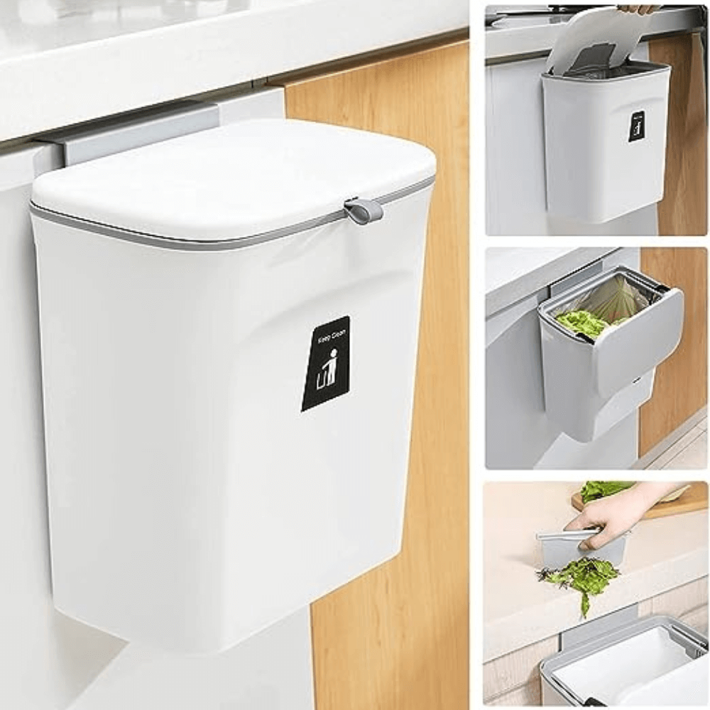 Ophangbare Afvalbak met Deksel