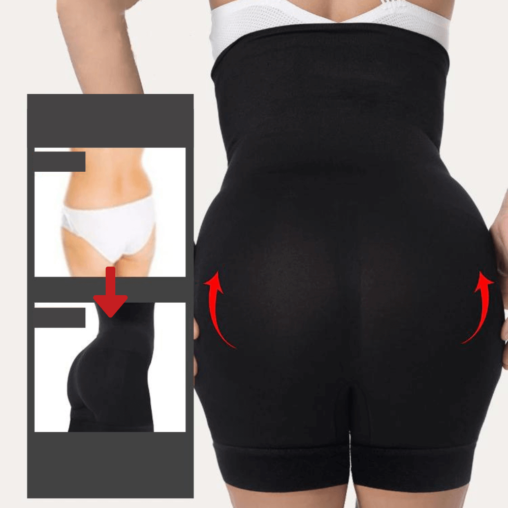Hoge Taille Body Shaper Shorts