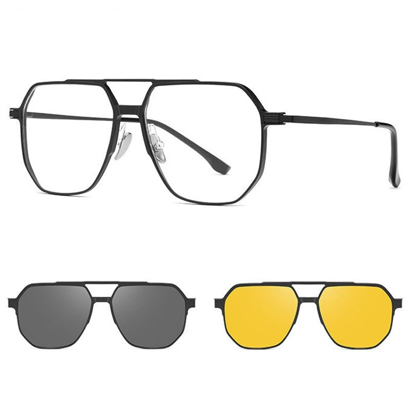 3-in-1 Magnetische Gepolariseerde Zonnebril