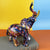 Abstract Beeldje Olifant Handgemaakt Decoratie 2
