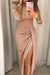Dames Lange Jurk Off-Shoulder Elegante Stof voor Avond en Speciale Gelegenheden-1