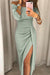 Variant image for Dames Lange Jurk Off-Shoulder Elegante Stof voor Avond en Speciale Gelegenheden-41
