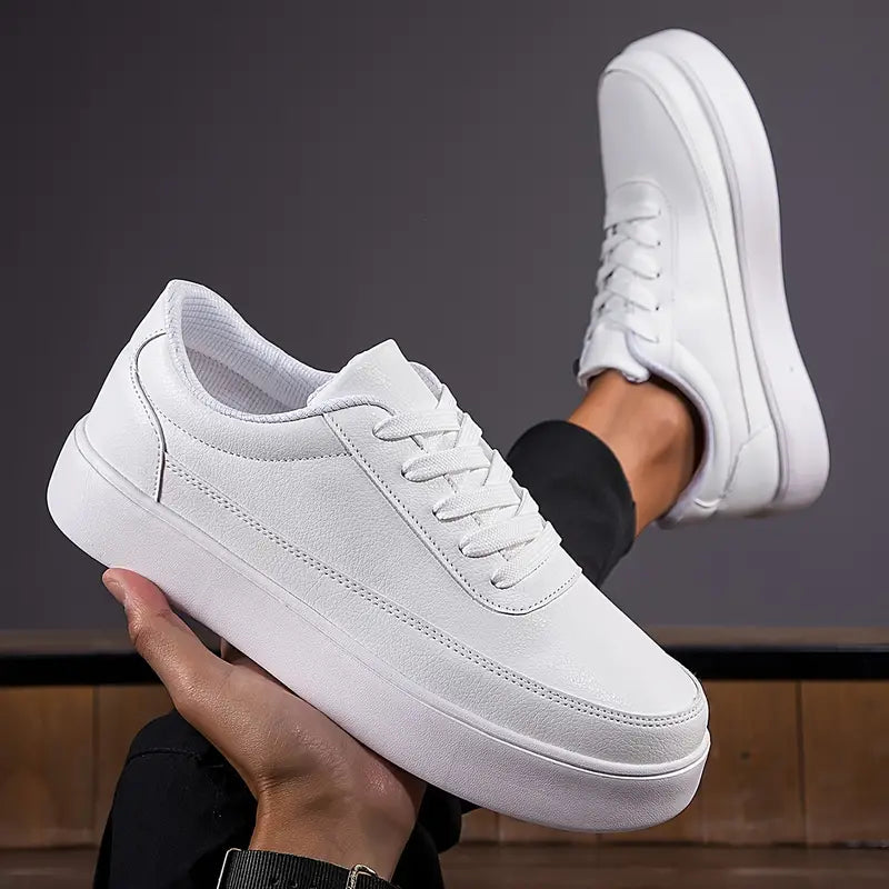Heren Sneakers Minimalistisch Synthetisch Met Antislipzool-1