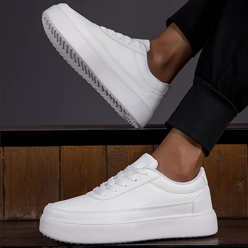 Heren Sneakers Minimalistisch Synthetisch Met Antislipzool-4