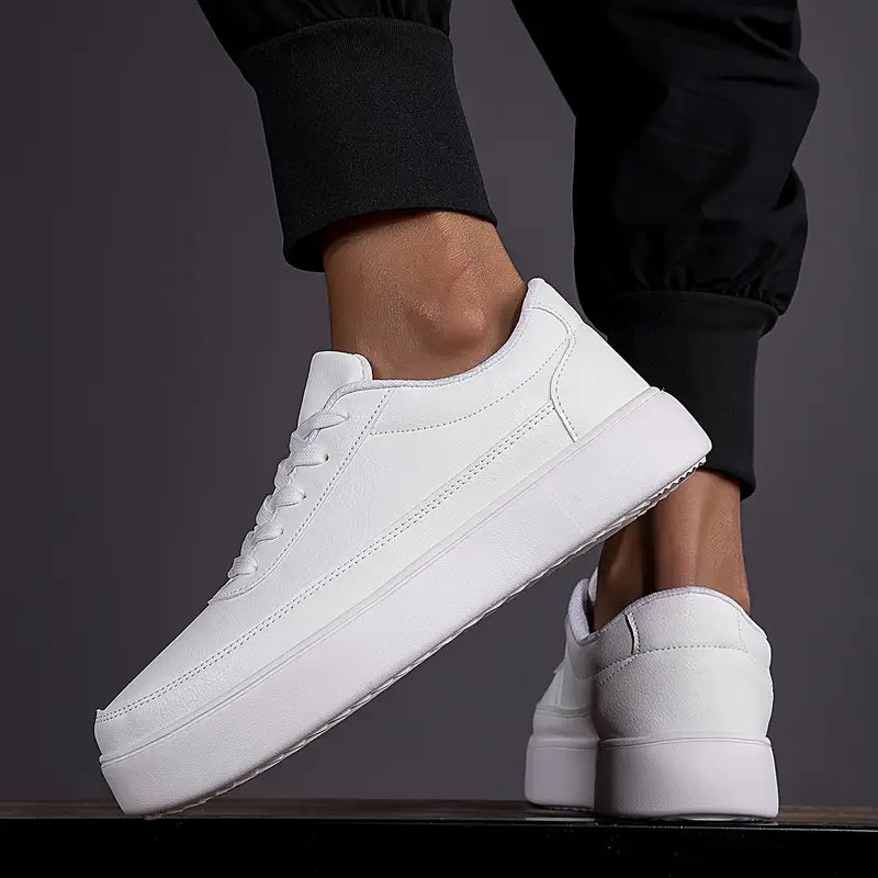 Heren Sneakers Minimalistisch Synthetisch Met Antislipzool-5