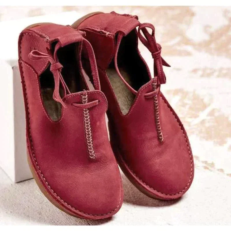Variant image for Dames Schoenen Leren Tijdloos Comfortabel Design-16