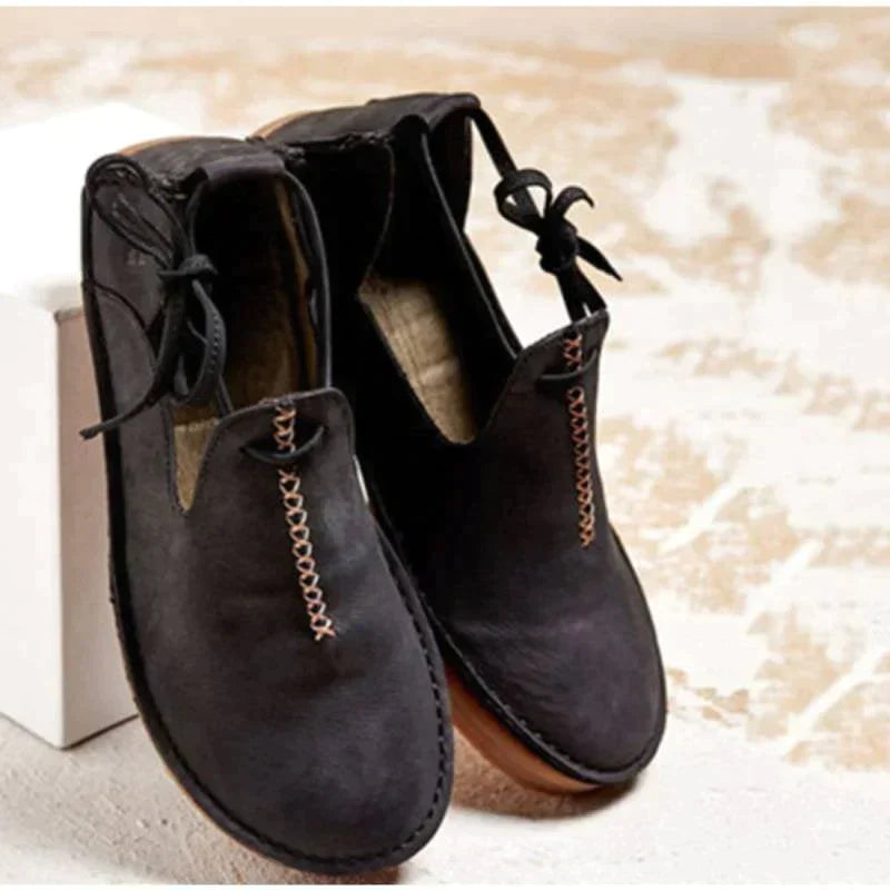 Variant image for Dames Schoenen Leren Tijdloos Comfortabel Design-5