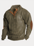 Variant image for Heren Trui Kleurcontrast Modern Zacht Ademend Materiaal-1