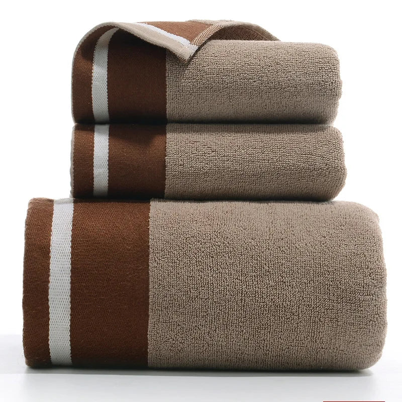 Badhanddoekenset met Pluche Textuur voor Badkamer 1