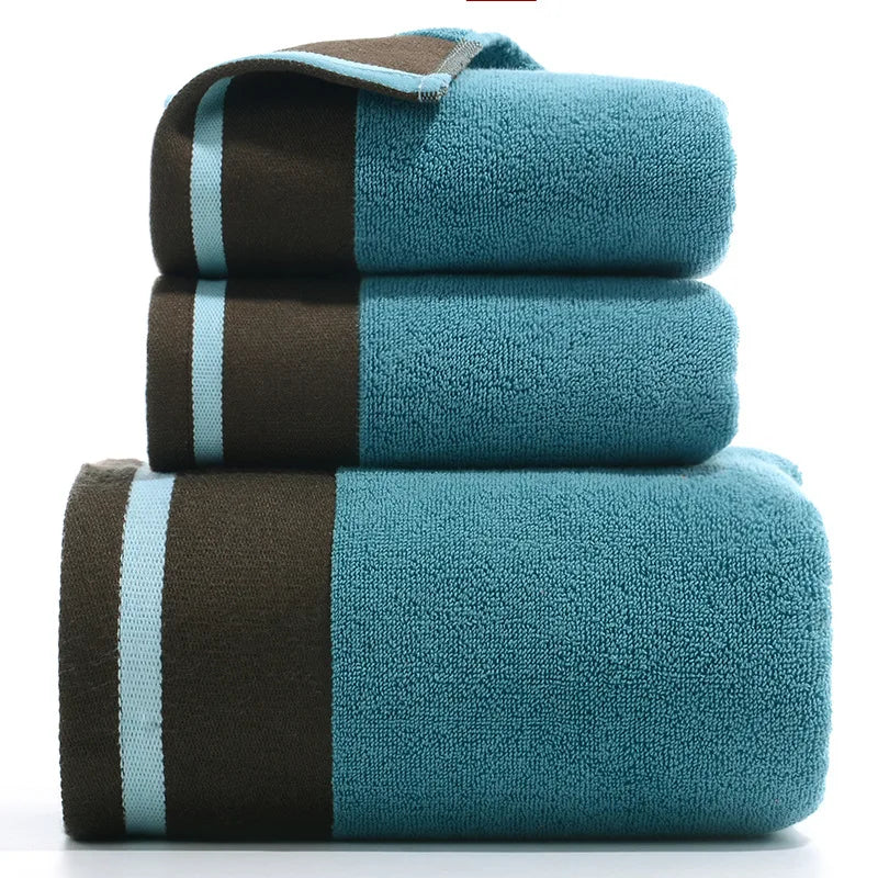 Badhanddoekenset met Pluche Textuur voor Badkamer 2