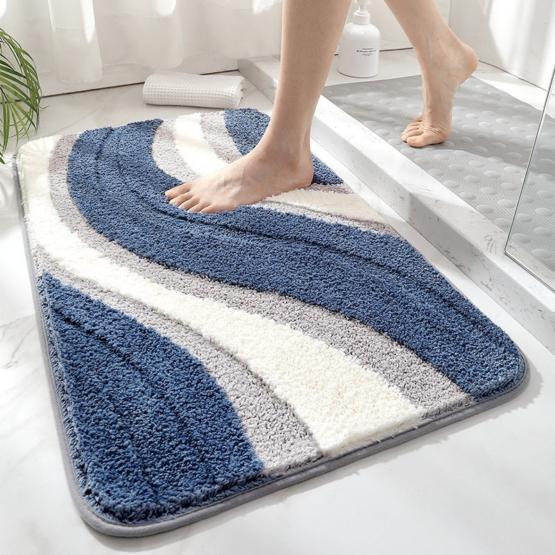 Badmat Golfpatroon Antislip voor Badkamer 0