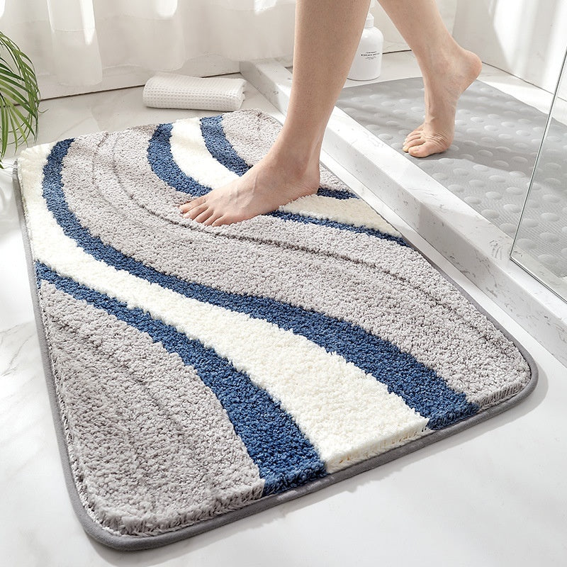 Badmat Golfpatroon Antislip voor Badkamer 2