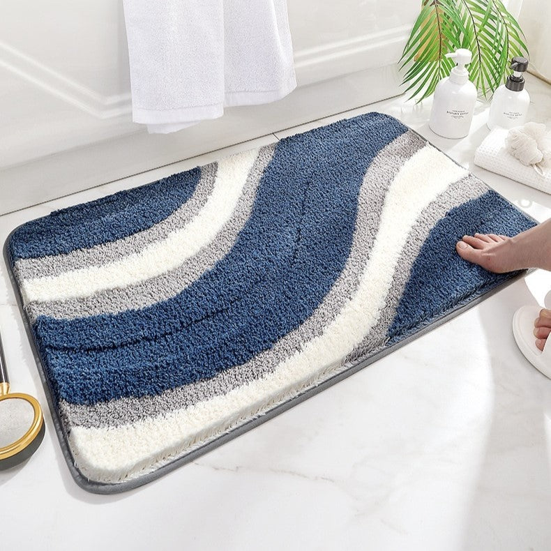 Badmat Golfpatroon Antislip voor Badkamer 4