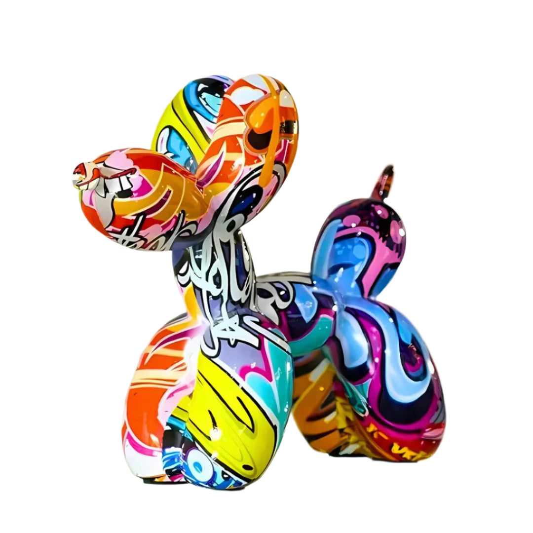 Balloon Dog Sculptuur Urban Stijl Kunststof Decoratief Kunstwerk 0