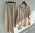 Variant image for Dames Tweedelige Set Stijlvol Linnen 2 Delige Set Dames Elegante Top en Broek-8